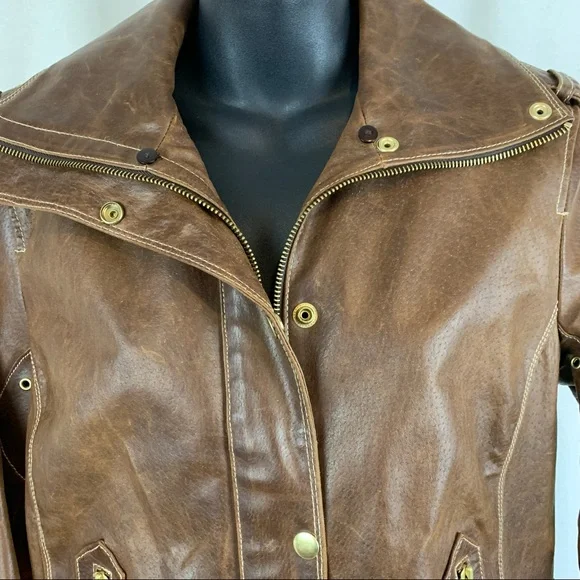 Ana Leather Size S Motorcycle Jacket , size small